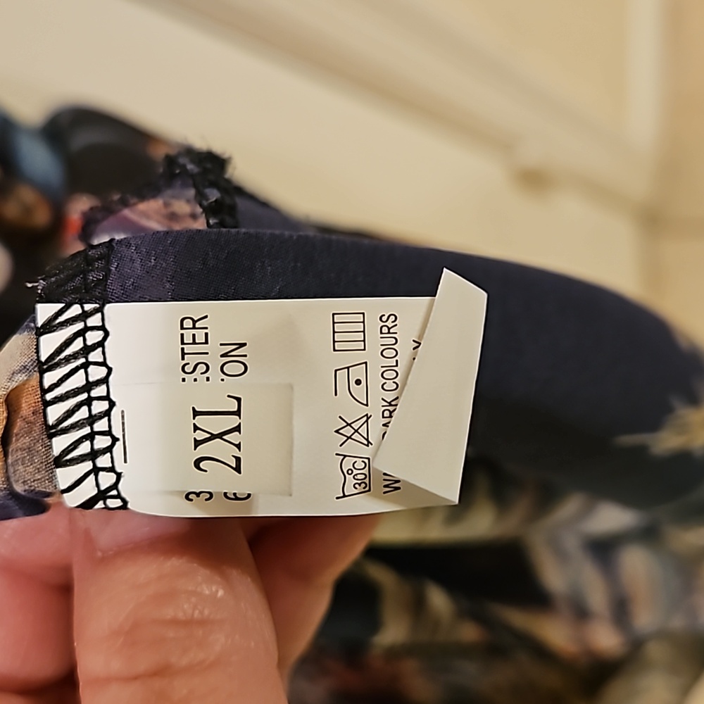 Brand unknown Long Black Floral Sundress Size 2xl - Picture 10 of 11